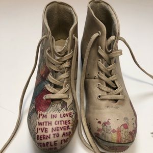 Dogo ankle top leather shoes